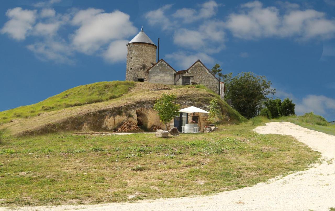 Le Moulin De La Motte Baudoin Villa Noyers-sur-Cher Exteriör bild