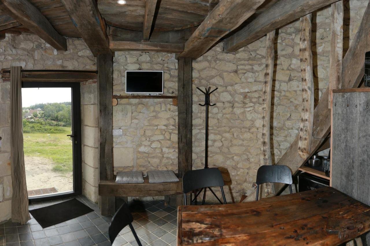 Le Moulin De La Motte Baudoin Villa Noyers-sur-Cher Exteriör bild